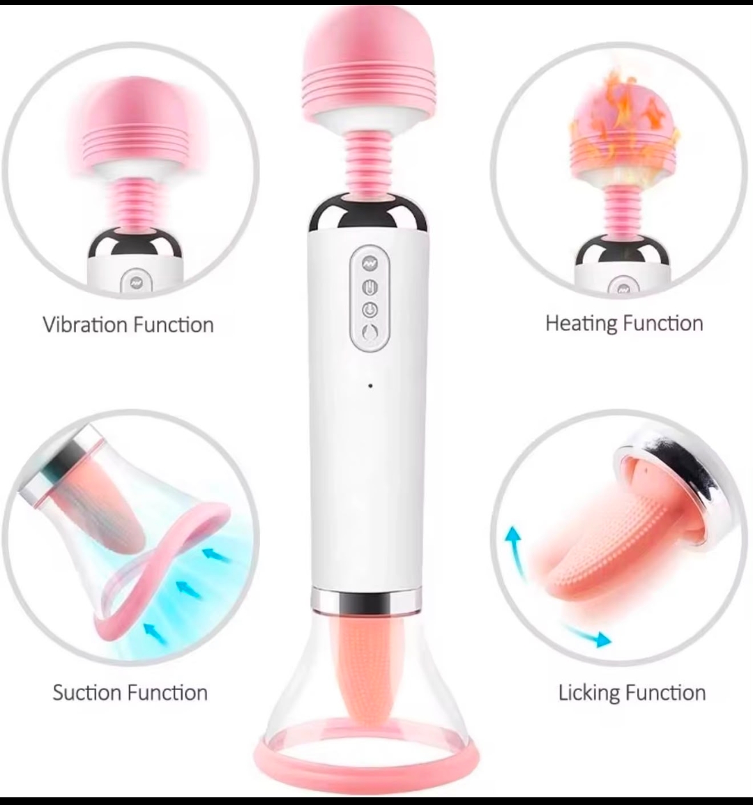 Licking wand